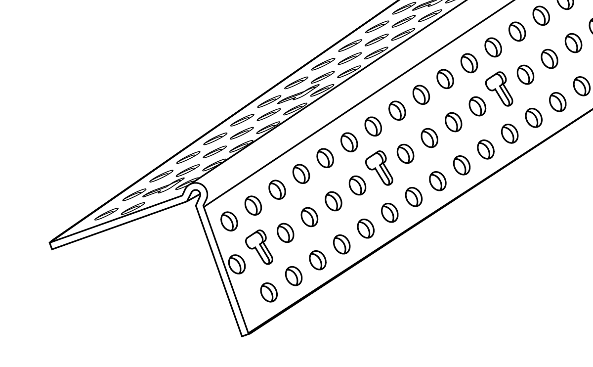 90º Corner Bead Trim-Tex