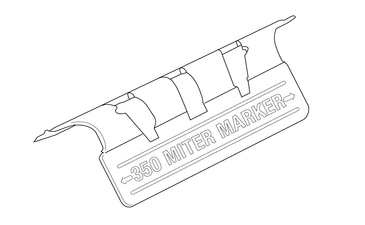10mm Bullnose Mitre Marker Trim-Tex