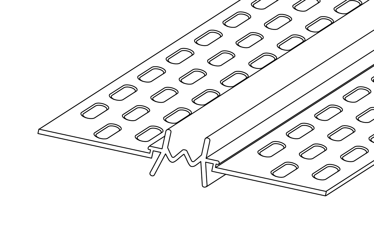 Hideaway Expansion Joint 3.0m Trim-Tex (25pc)