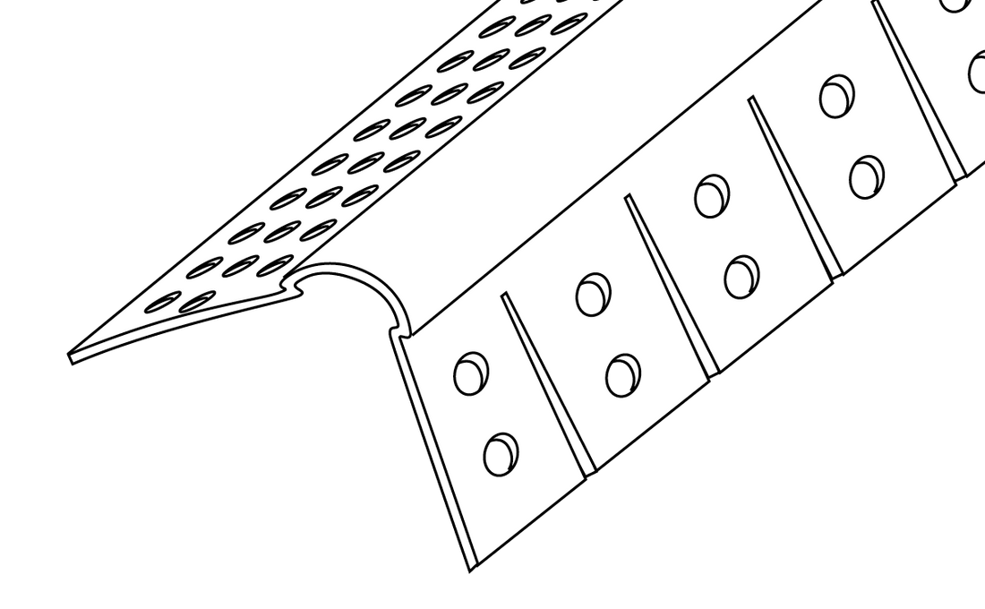 10mm Bullnose Archway Corner Bead 3.0 Trim-Tex (25pc)