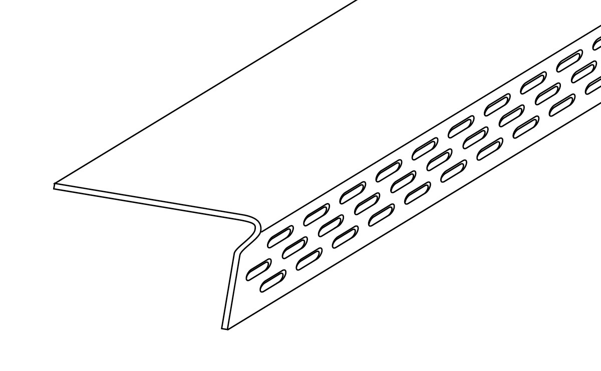 80mm Super L Bead 3.0m Trim-Tex (30pc)