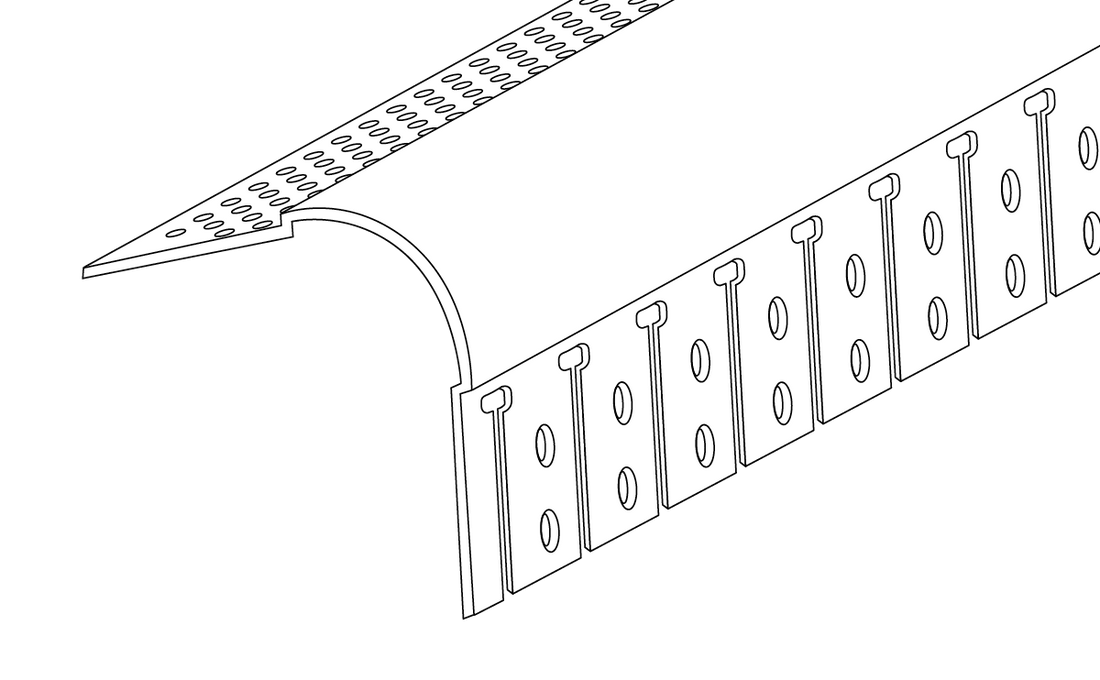 19mm Bullnose Archway Corner Bead 3.0m (35pc) Trim-Tex