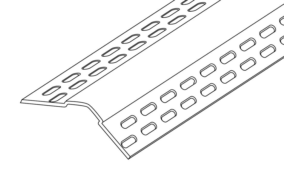 10mm Bullnose 135' Splayed (35pc) Trim-Tex