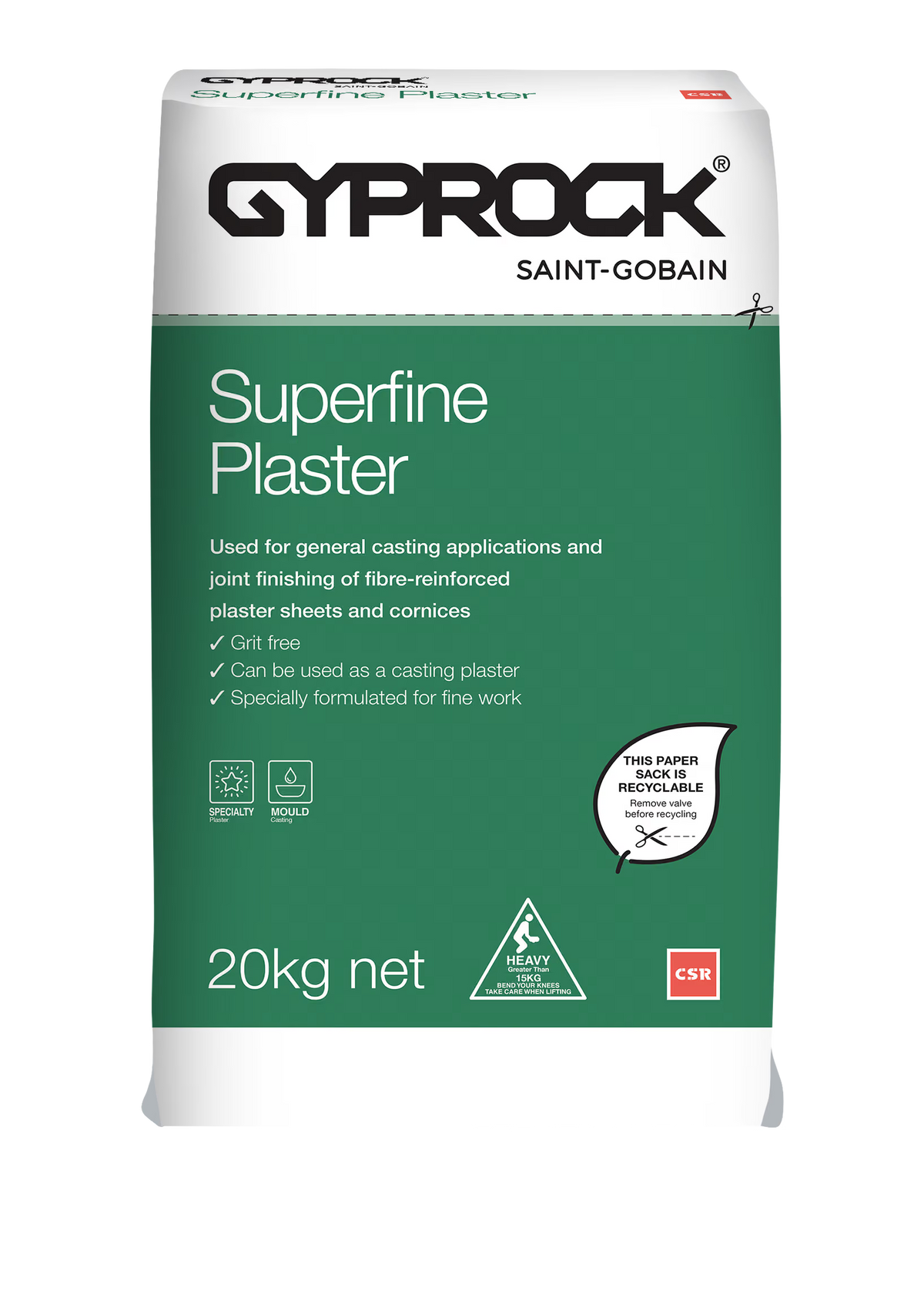 Gyprock Specialty Plasters
