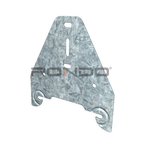 Rondo 156 - 90mm(h) x 76mm(w) Direct Fix Clip - 155 Furring Channel to Timber/Steel