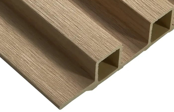TIANAN Diatom Mud Wall Panel – Fluted – Wood Grain