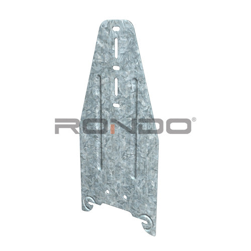 Rondo 394 - 190mm (h) x 66mm (w) Direct Fix Clip -129/308/309A Furring Channel to Timber/Steel