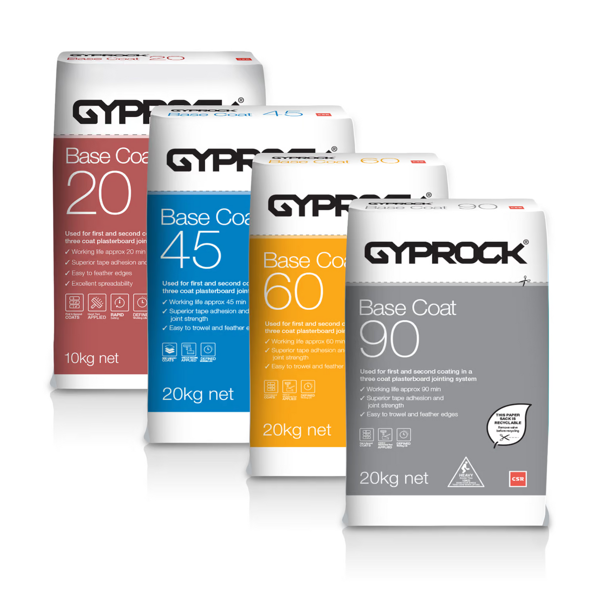 Gyprock Base Coat 20/45/60/90