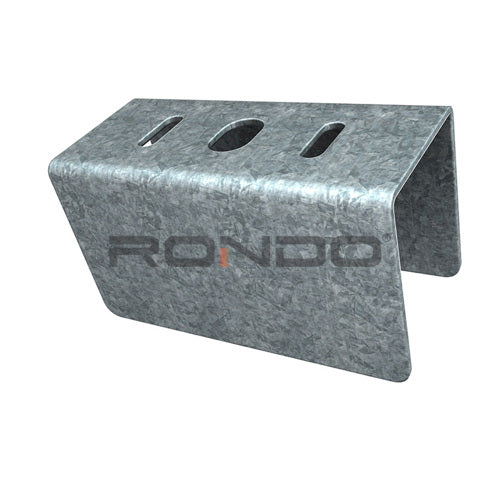 Rondo 550L - 45mm (w) x 55mm (h) Top Hat Cleat to suit 50mm face Top Hats - 1.90bmt Z450