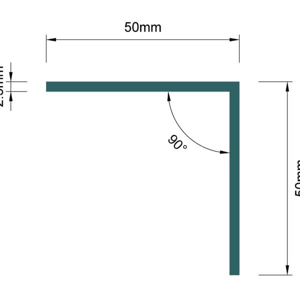 SPEEDPANEL® Structural Angle Equal – 50x50