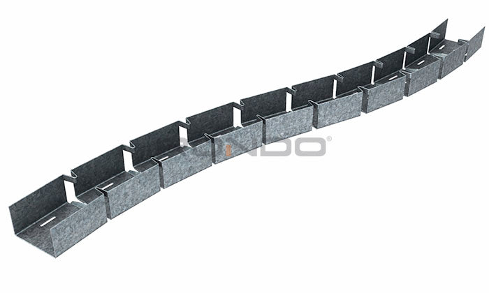 #107 - 64mm Deflection Head Flexible Track 3000mm