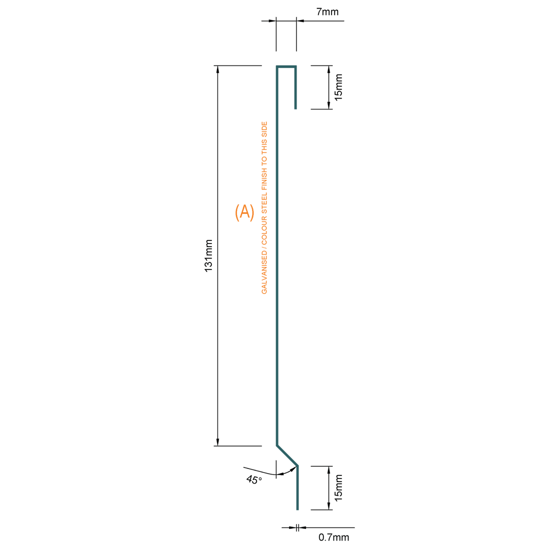 SPEEDPANEL® Flashing Head Track