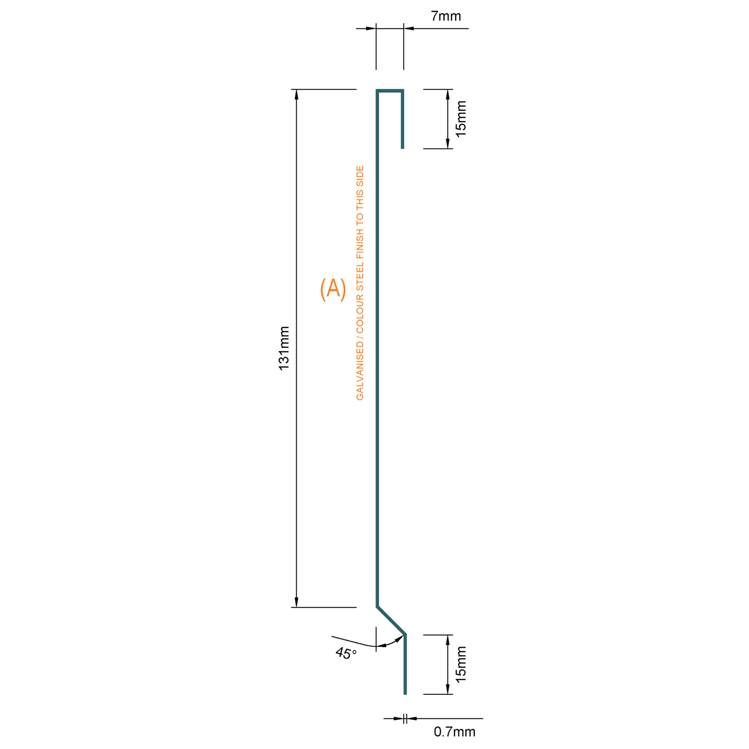 SPEEDPANEL® Flashing Head Track