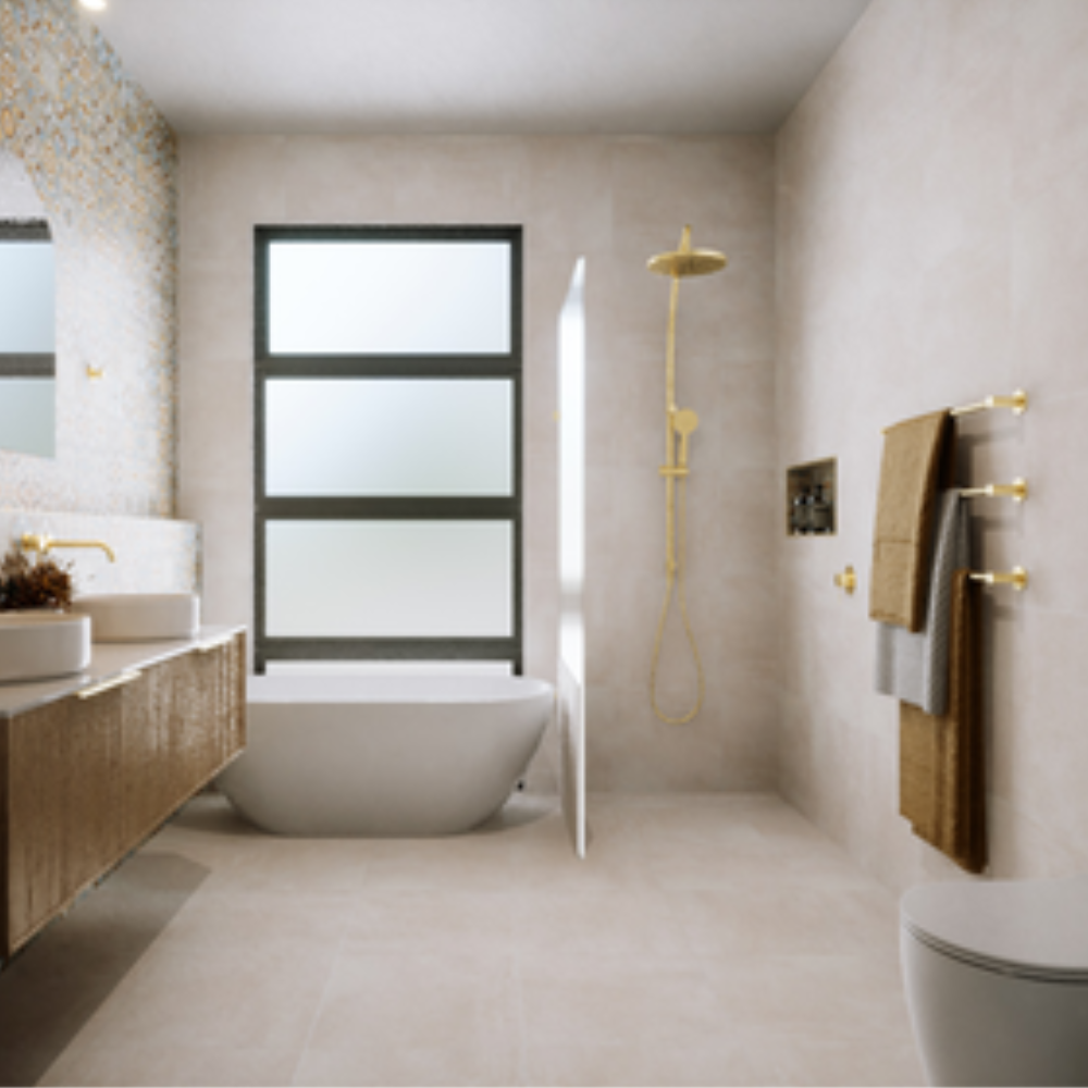 Belga Ivory Shine Tile