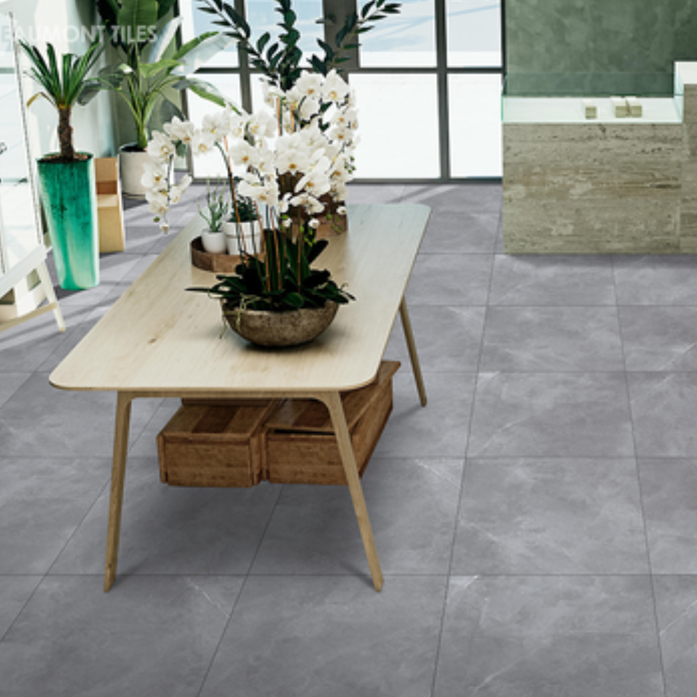 Quantum Dark Grey Matt Tile