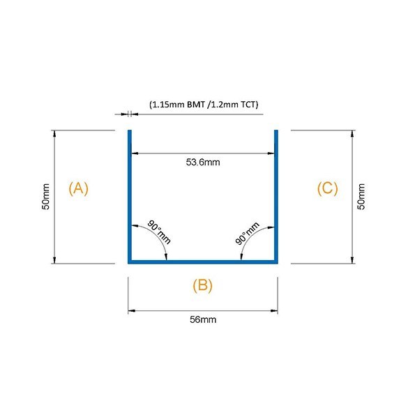 SPEEDPANEL® C-track 51mm – 55/54/55