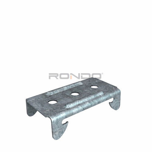 Rondo 237 - 17mm (h) x 67mm (w) DFC - 129/308/309A Furring Channel to Masonry/Concrete