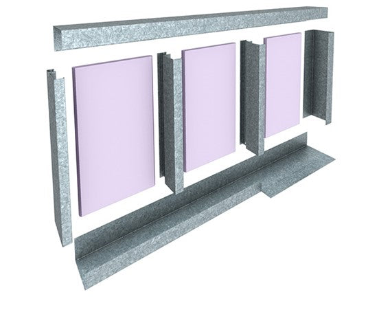 Shaftwall One Way Erected System